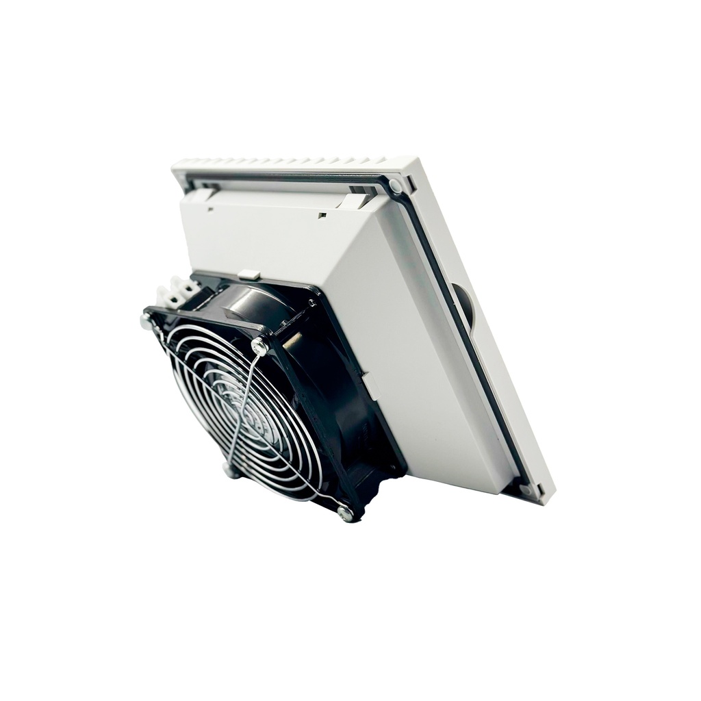 Ventilador C/ Rejilla Y Filtro Para  Tablero 119M3/H 204 X 204Mm Ral7035