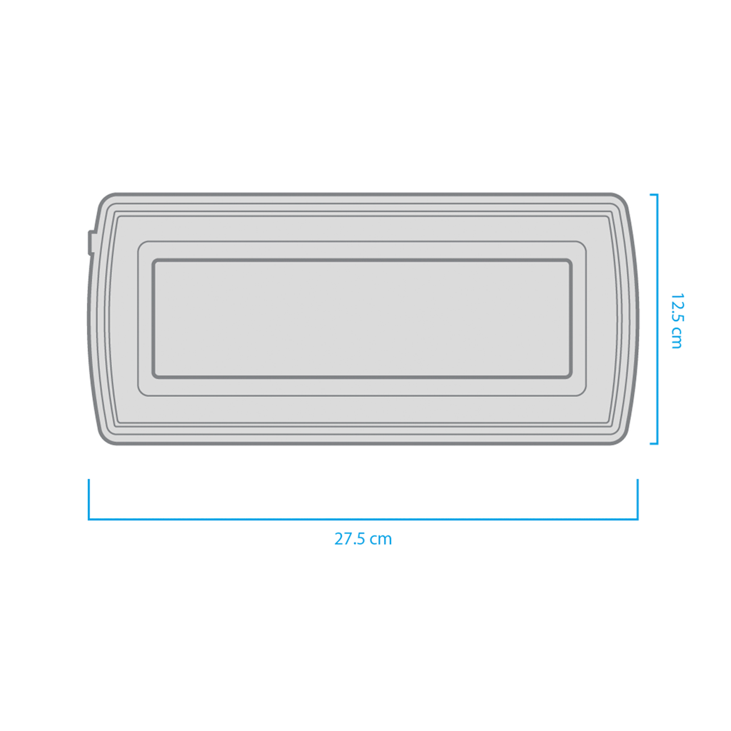 LUZ DE EMERGENCIA IP 65 PARA APLICAR O EMBUTIR, AC100-240V, 400LM, BATERIA 3.7V 2400mAh, 4-6HS, BCO FRIO 7000K