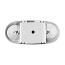 LUZ DE EMERGENCIA TIPO MANTIS 2 CABEZALES DIRECCIONABLES, AC110-240V, 400LM, BATERIA 3.2V 1800mAh, 3HS, BCO FRIO 6500K, CONECTOR PERU