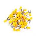 TERMINAL HORQUILLA AISLADOØ 5/32" 10-12AWG AMARILLO 100UND
