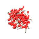 TERMINAL TIPO PIN AISLADO 16-22AWG ROJO 100UND