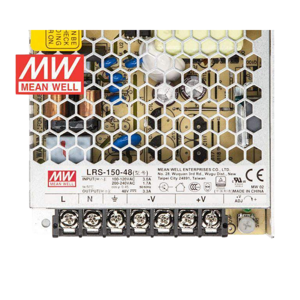 Fuente Conmutada Enclosed 150W 48VDC 3.2A In 85-264VAC