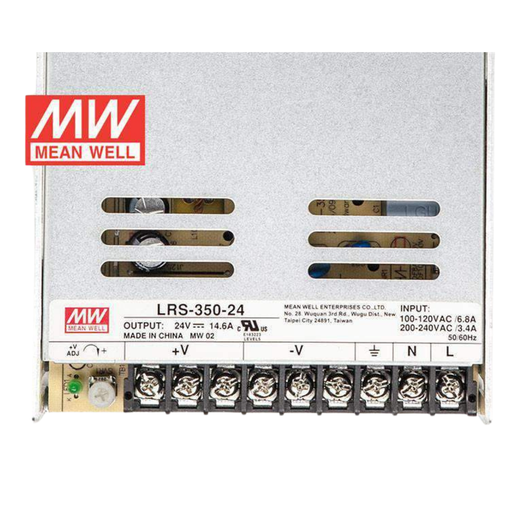 Fuente Conmutada Enclosed 350W 24VDC 14.6A In 85-264VAC