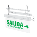 Cartel De Salida De Emergencia Luminoso-Pe- (Emergencia Derecha)