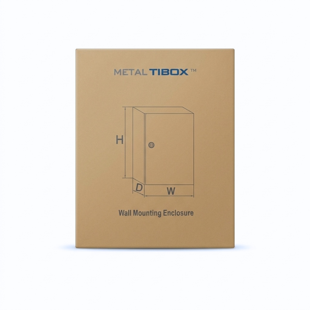 Tablero Metalico Para Adosar De 600X500X250 Mm C/Pb IP66 Ral7035
