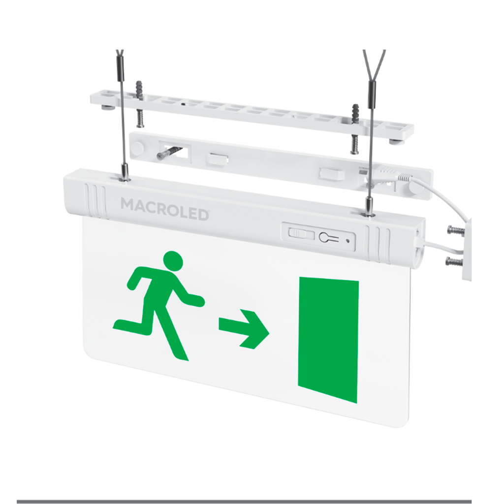 Cartel De Salida De Emergencia Luminoso-Pe- (Emergencia Puerta)