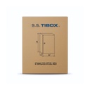Tablero De acero inoxidable Para Adosar De 1000X800X300 Mm C/Pb IP66