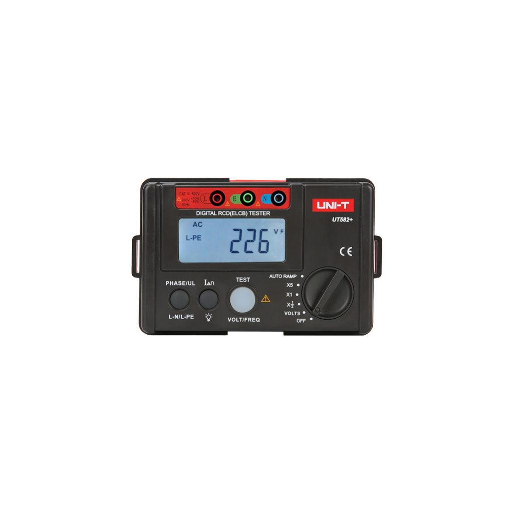 Probador de Interruptores Diferenciales y Disyuntores RCD
