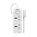 Supresor Multiple 4 Tomas Blanco, +2 Usb +1 Usb C, 3Mts De Cable 3X0.75Mm, 250V, 10A, 2500W Max, Usb 5V 3.1A, Protector Termico