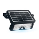 Reflector Led Solar P/Pared C/Sensor De Movimiento 10W Ip65 Luz Fría 6000K