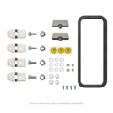 Tablero Metalico Para Adosar De 600X500X250 Mm C/Pb IP66 Ral7035