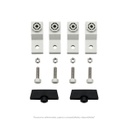 Tablero Poliester Fibra De Vidro Para Adosar 1000X810X355 Mm C/Pb Ip65 Ral7035