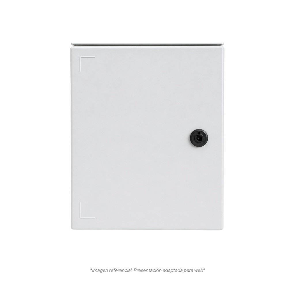 Tablero Poliester Fibra De Vidro Para Adosar 300X250X140 Mm C/Pb Ip65 Ral7035