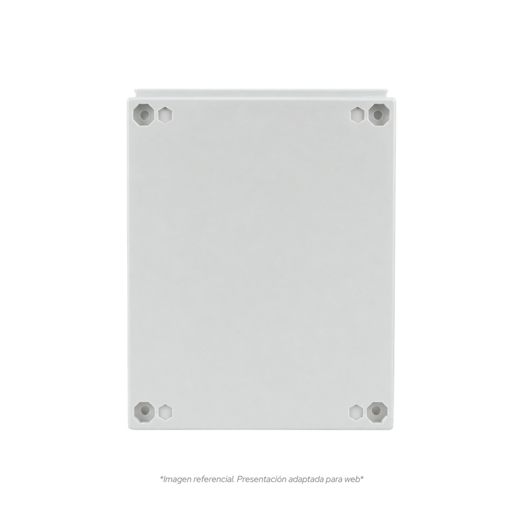 Tablero Poliester Fibra De Vidro Para Adosar 300X250X140 Mm C/Pb Ip65 Ral7035
