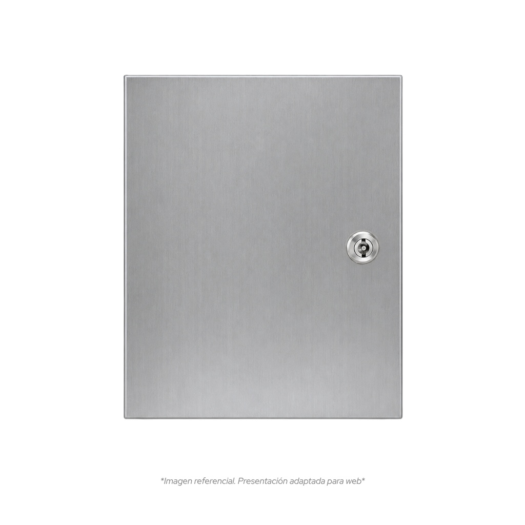 Tablero De acero inoxidable Para Adosar De 600X400X250 Mm C/Pb IP66