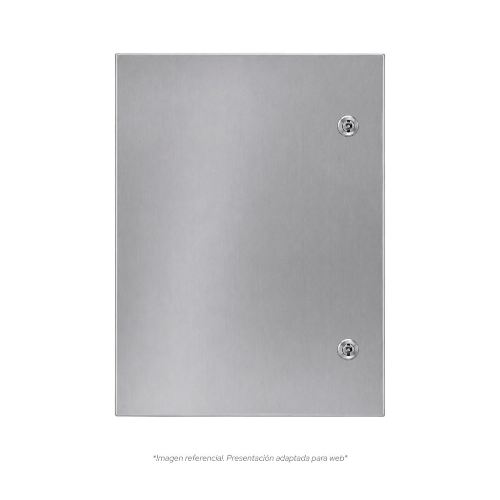 Tablero De acero inoxidable Para Adosar De 700X500X250 Mm C/Pb IP66
