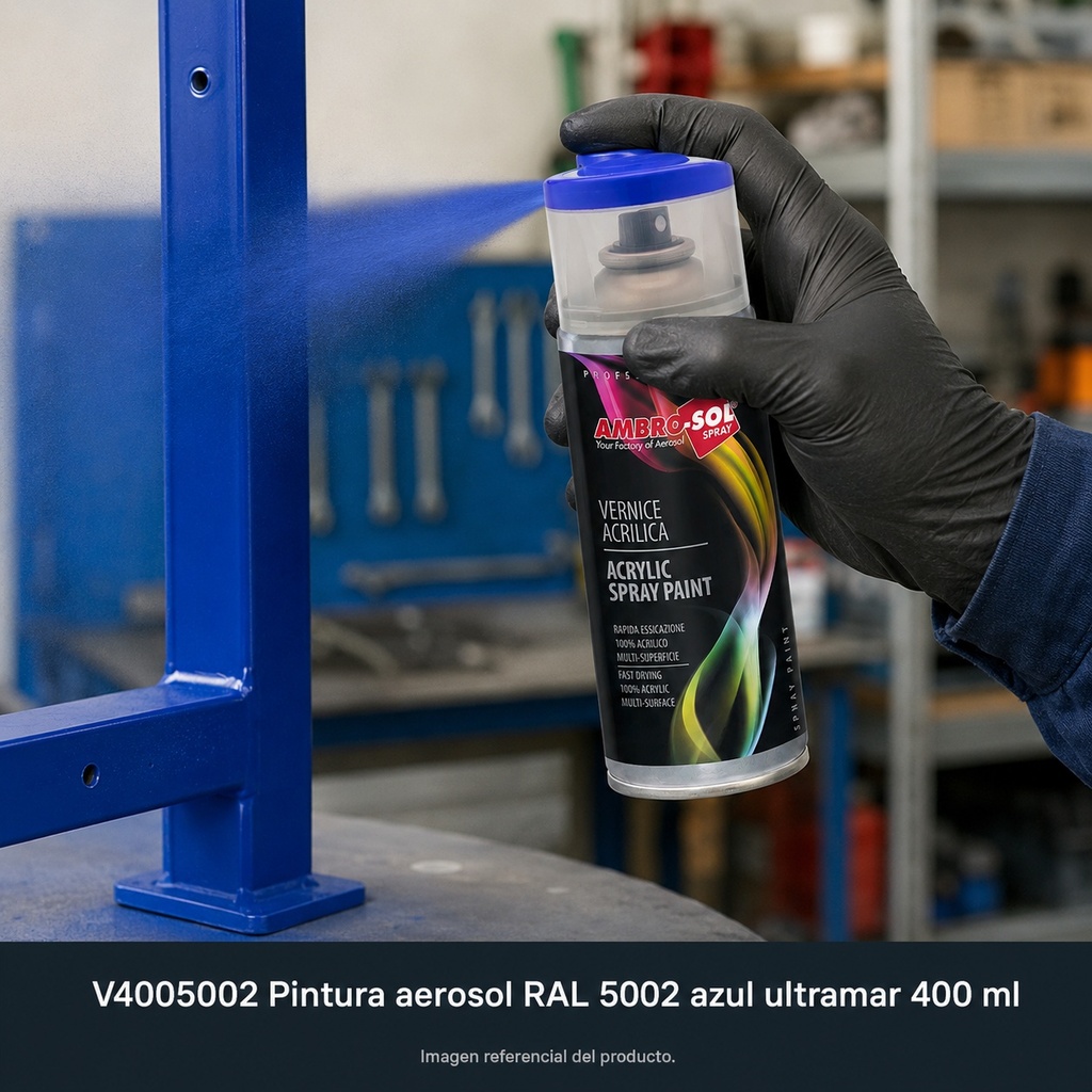 Pintura Aerosol RAL5002 400ML Azul Ultramar