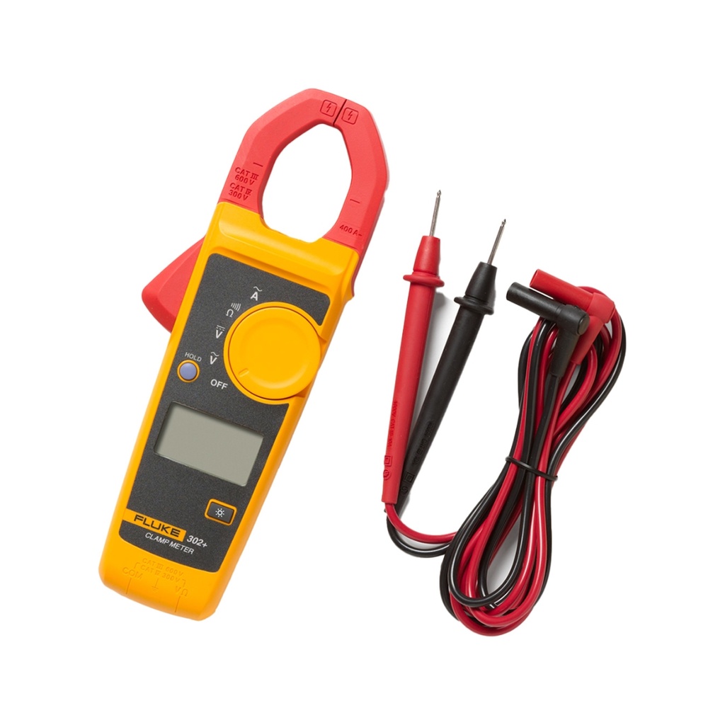 PINZA AMPERIMÉTRICA DIGITAL FLUKE 302+ 400AMP CAT III