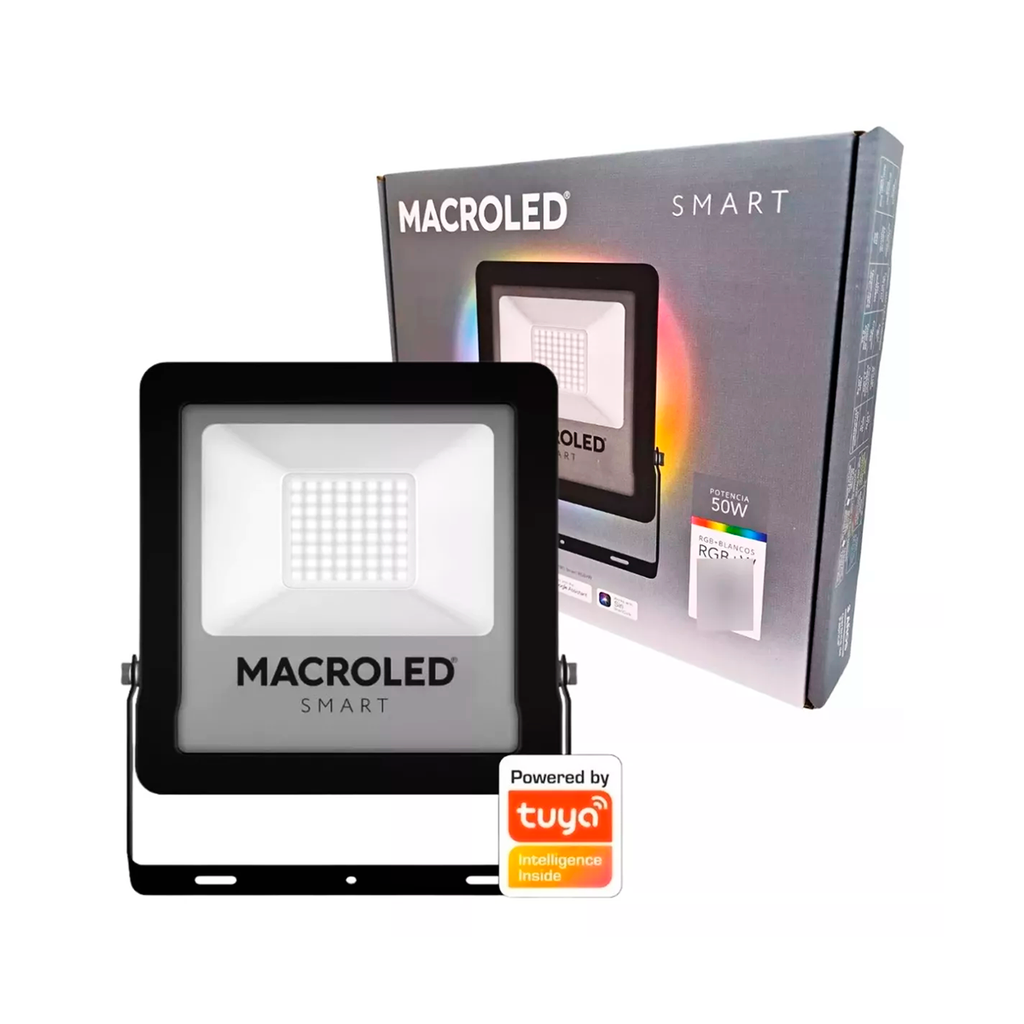 REFLECTOR LED MACROLED PRO SMART 20W AC100-240V RGB+WW IK08