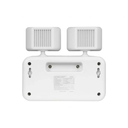 LUMINARIA EMERGENCIA LED 2 FAROS 4W 110-240V 1200LM 2H IP20