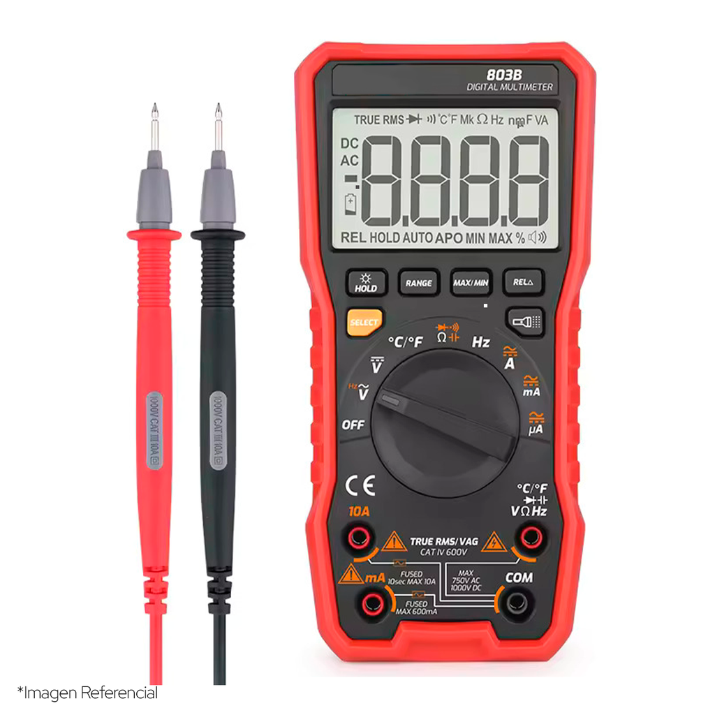 Multimetro Digital Mod. Nar803B