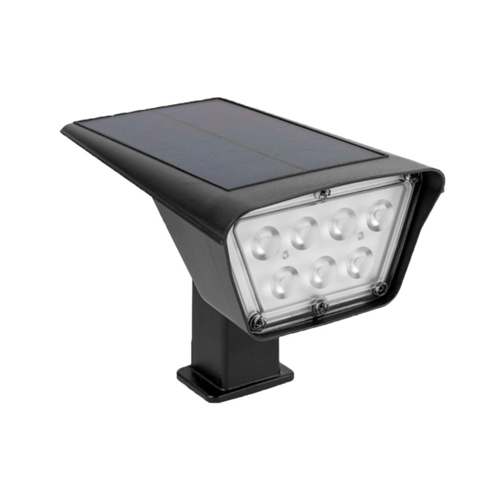 Estaca Led Solar Para Jardín 2W Ip65 Luz Fría 6500K