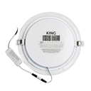 PANEL FLAT CIRCULAR KING 12W AC100-240V FRIO 6500K