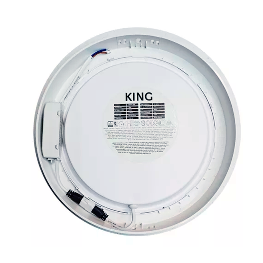 PANEL PLAFON CIRCULAR KING 24W AC100-240V FRIO 6500K