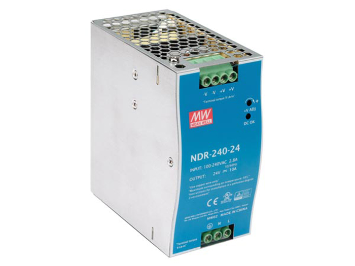 Fuentes de alimentación en carril DIN 240W 24VDC 10A Industrial Din Rail