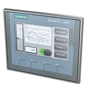 Simatic Hmi, Ktp400 Basic, Basic Panel, Mando Por Teclas/Tactil, Pantalla Tft 4&quot;, 65536 Colores, Interfaz Profinet, Conf