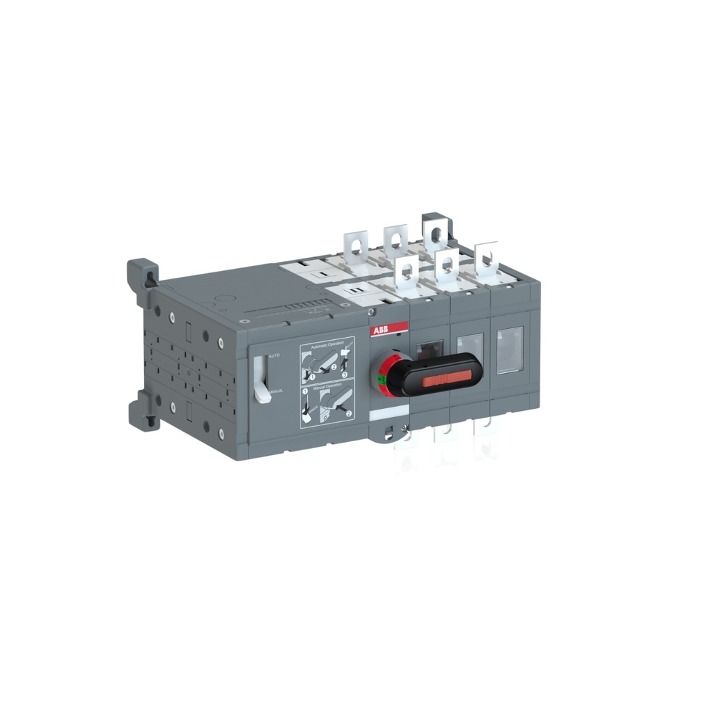 Conmutador Motorizado Bajo Carga 1-0-2  3P 200A Control 220Vac