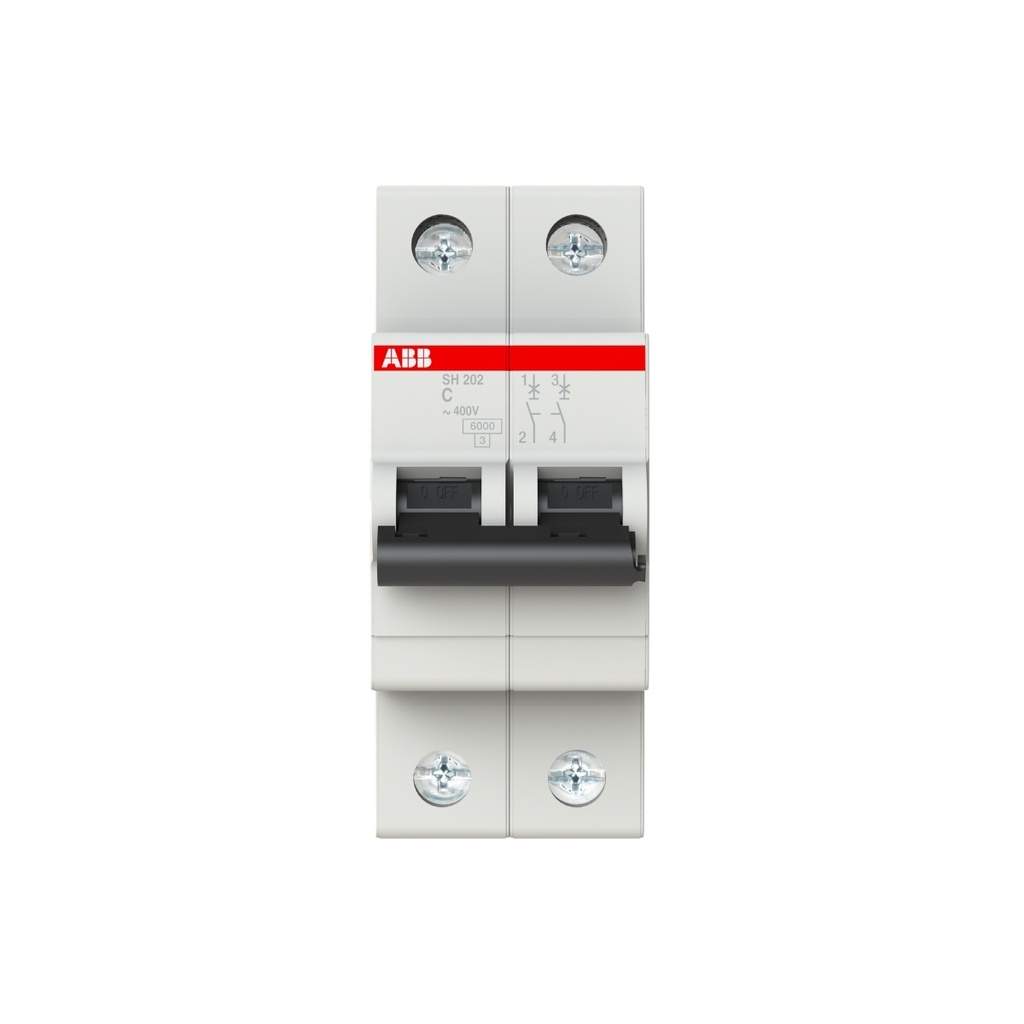 Int. Aut. Termomagnetico P/Riel 2P 16A 230Vac 10 Ka Curva C