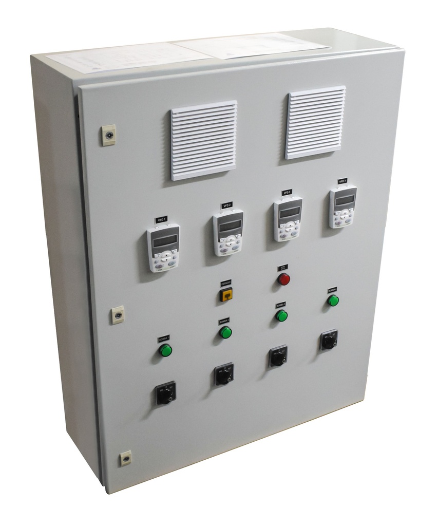 Tablero De Presión Constante 4B- 4V Siemens-Abb 3Kw 4Hp 11.4Amp 220V