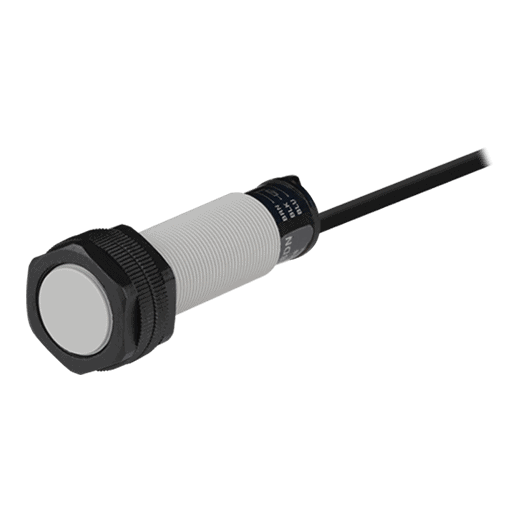 Sensor Prox. Capacitivo NPN NA, M18 IP66, Detec.8mm, 50x50x1mm