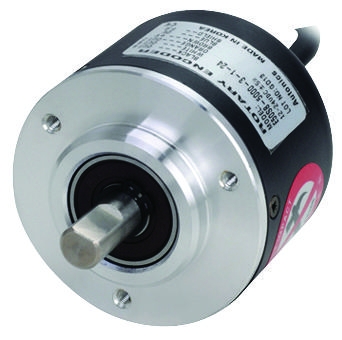 Encoder Incremental 500P/R, 5000Rpm, Cuerpo 50mm, Eje 8mm, 12-24VDC