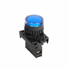 Contacto Led 110-220Vca, Azul