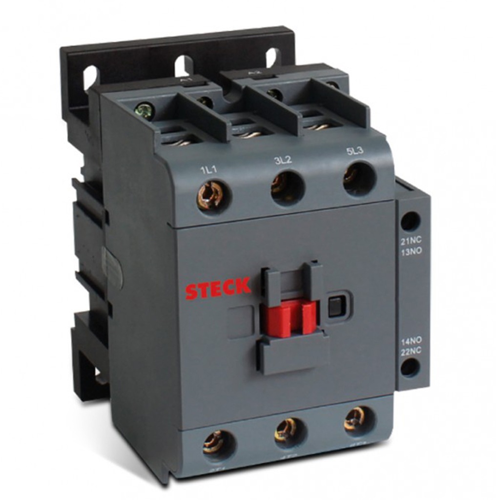 Contactor De Potencia 3P 40A Ac3 Bob. 220Vac 1Na+1Nc