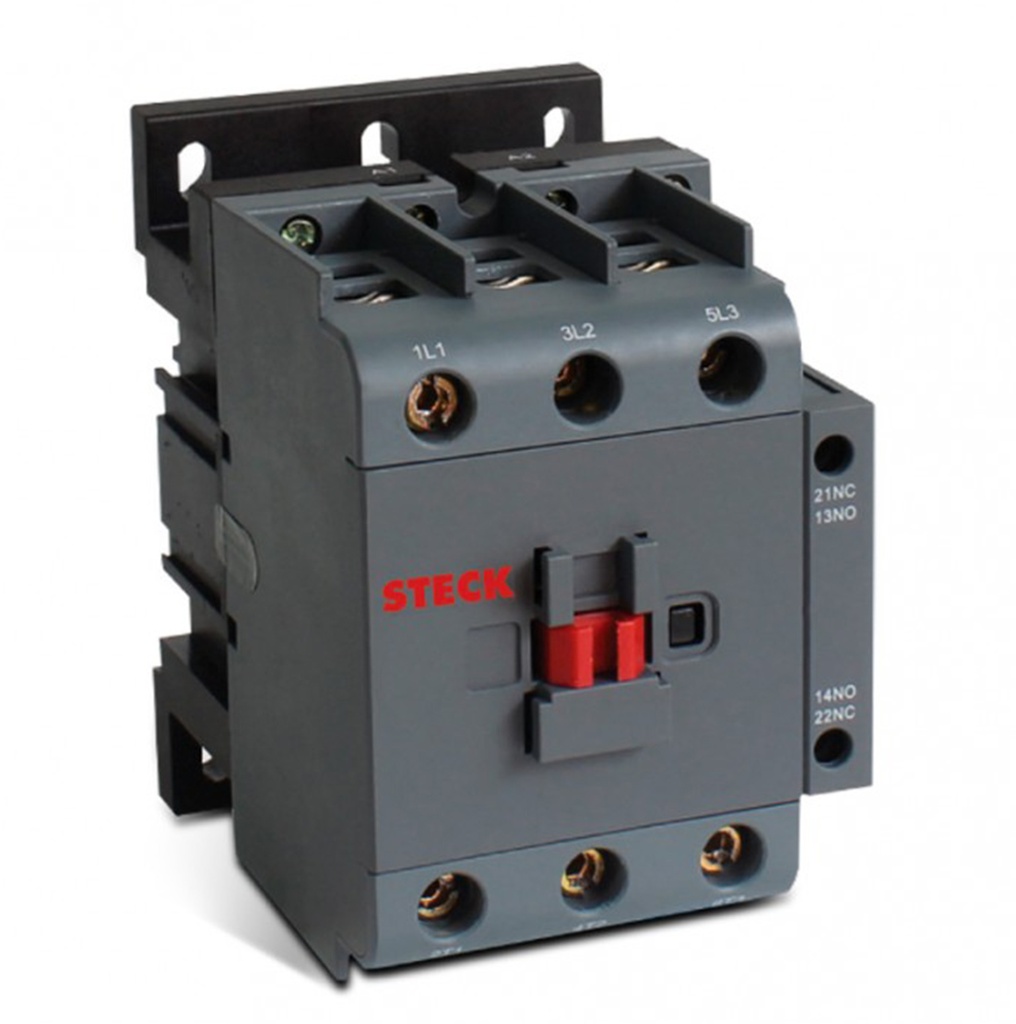 Contactor De Potencia 3P 65A Ac3 Bob. 220Vac 1Na+1Nc