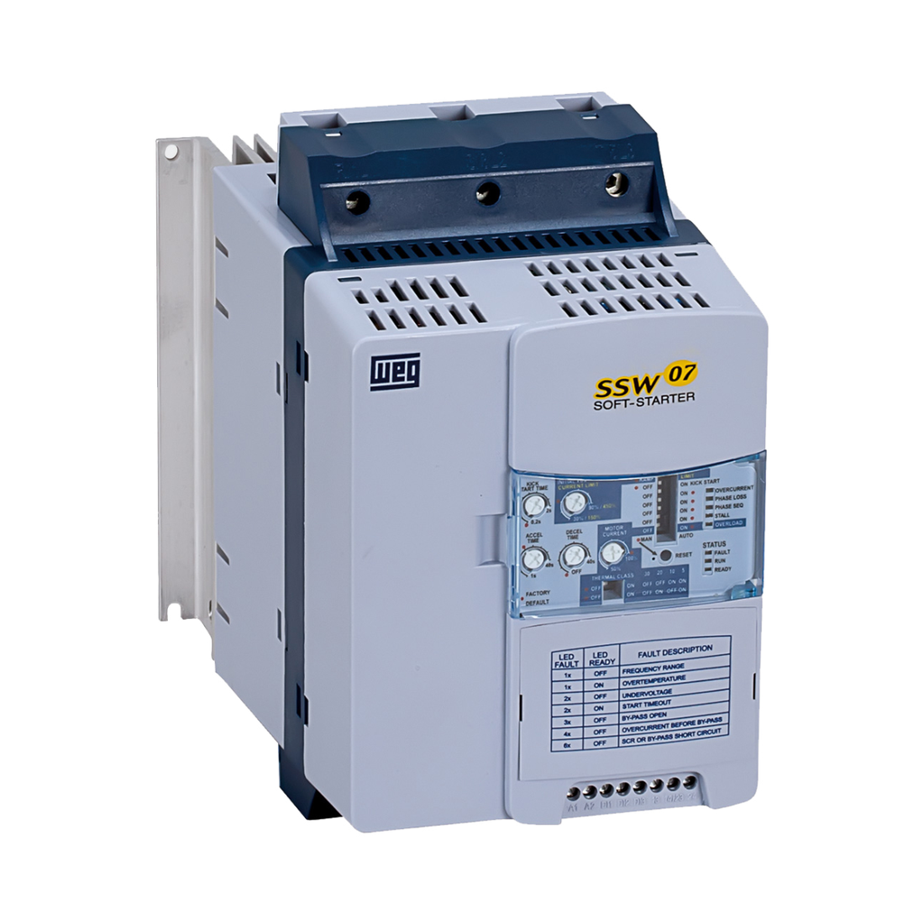 Arrancador Suave Soft-Starter, 200-575VAC, 61A, 20HP/220VAC, 50HP/440VAC