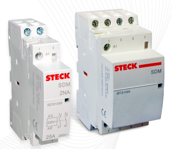 Contactor Modular 4P 40A 2Na+2Nc Bob. 220Vac