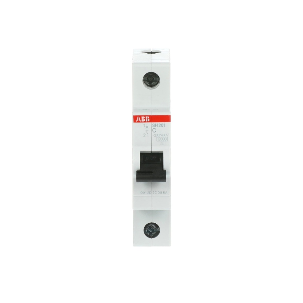 Int. Aut. Termomagnetico P/Riel 1P 32A 230Vac 6 Ka Curva C