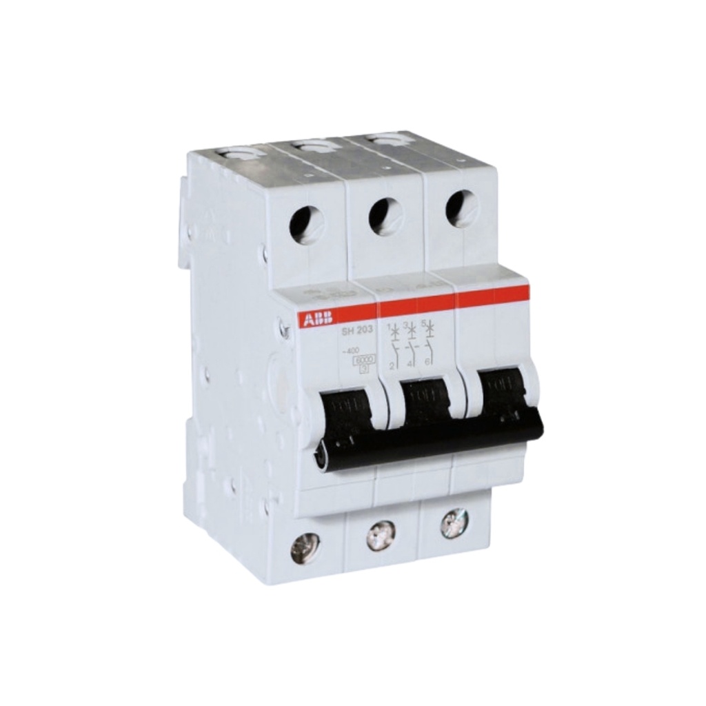INT. AUT. TERMOMAGNETICO P/RIEL 3P 20A 230VAC 10 KA CURVA C