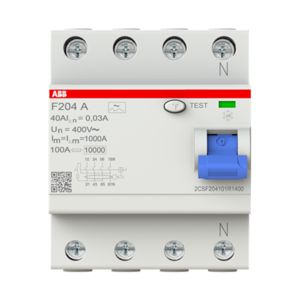 Int. Diferencial 4P 40A 30Ma T. A Serie F200-A