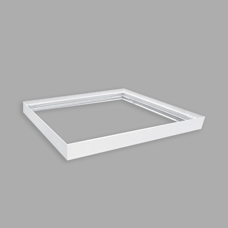 PLAFON PREMIUM DE ALUMINIO PARA PANEL FLAT CUADRADO 605X605