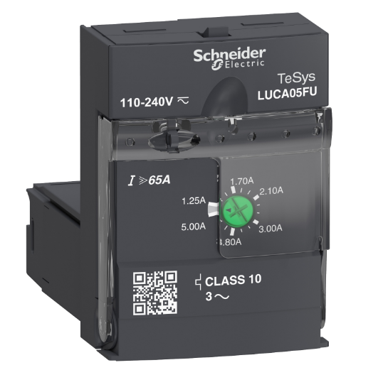 Unidad Control Estandar 3F Cl10 1.25-5A 110-240Vac Tesys 