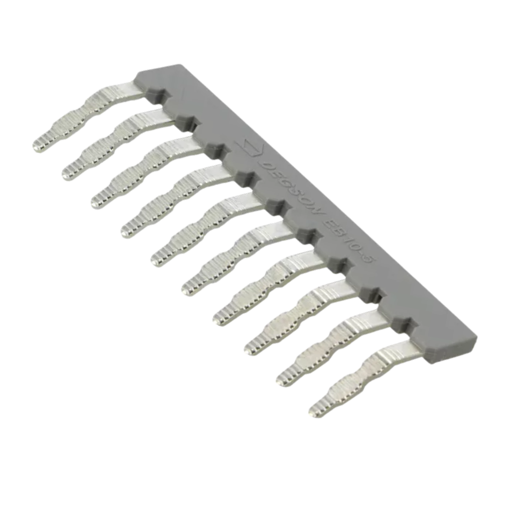 Peine puenteador de 10 polos, P/ bornes PC2.5