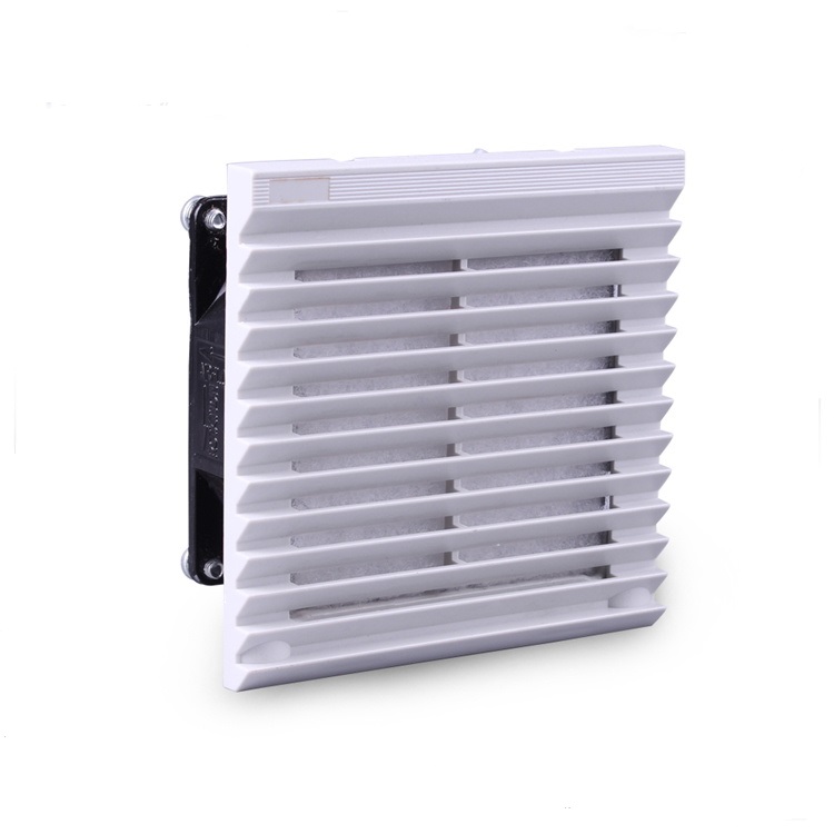 Ventilador C/ Rejilla Y Filtro Para  Tablero 107M3/H 148 X148Mm Ral7035