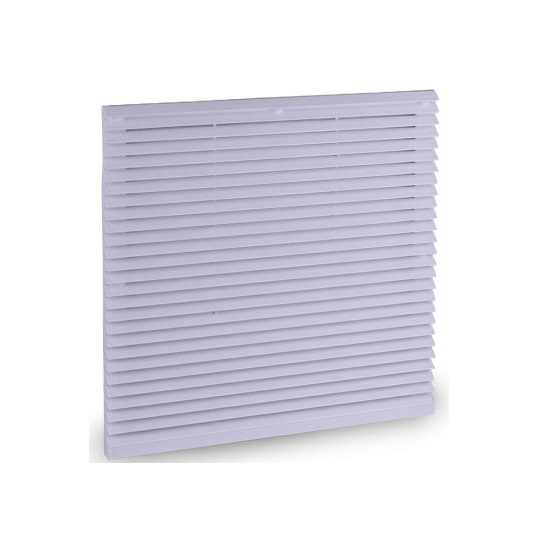 Rejilla Con Filtro Para  Tablero  255 X255Mm Ral7035