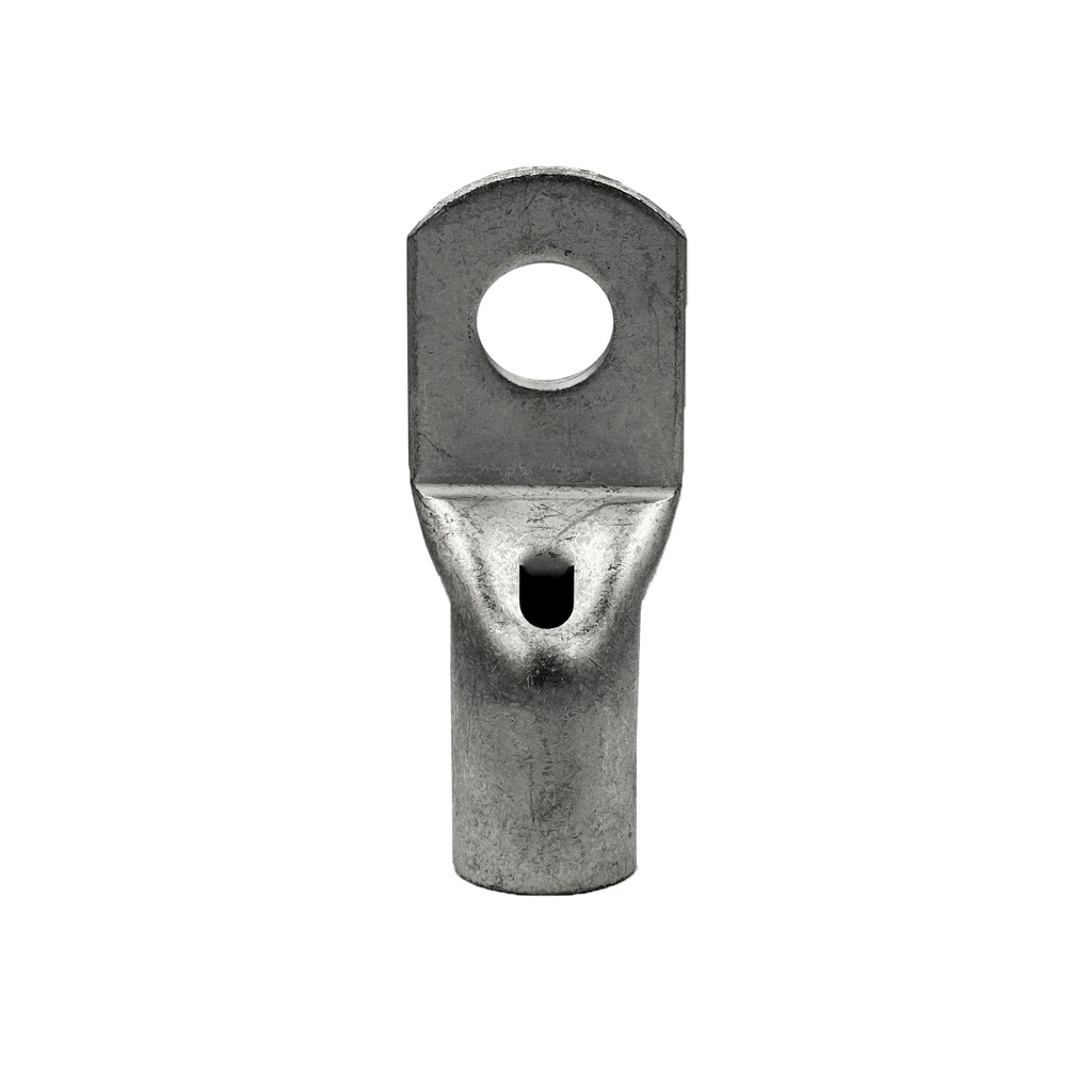 Terminal Ojal de Cobre Estañado, Barril Estandar, 120mm² Hueco 10mm