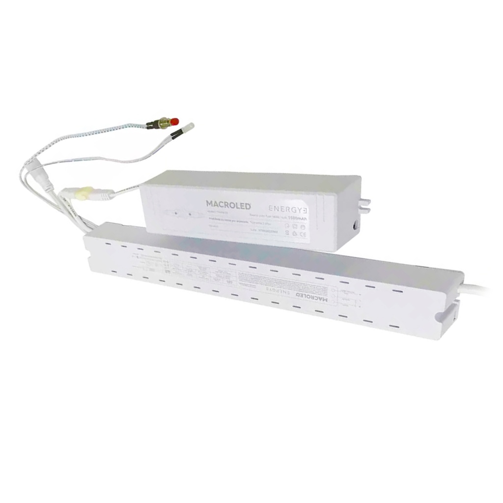 Driver De Emergencia Para Panel Led 40W Y 48W 180-260Vac + Batería 10W 1.5Ah